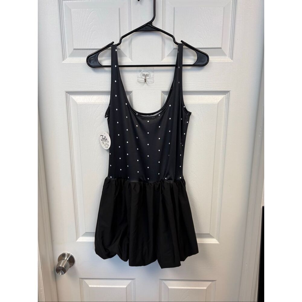 Polka Dot Peplum Dress
